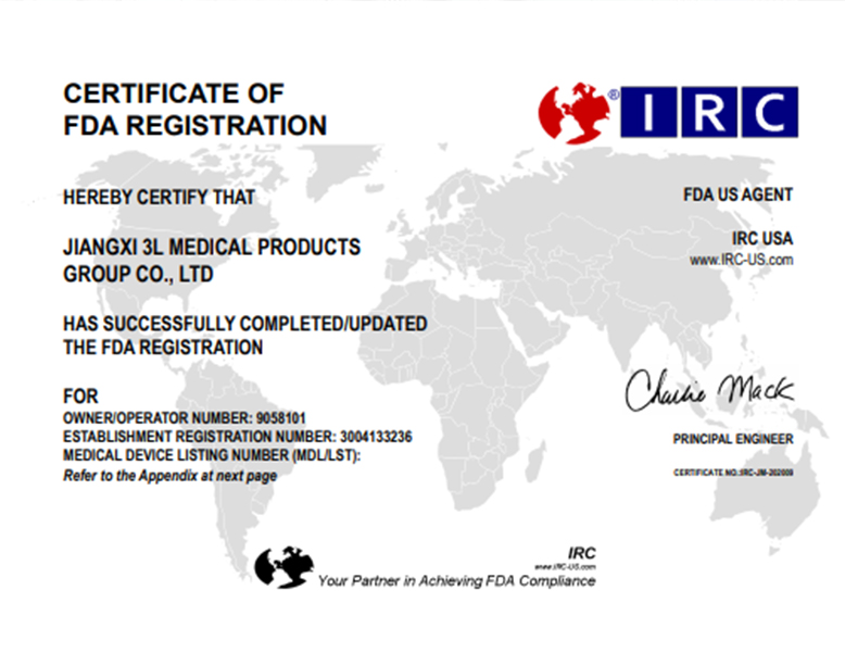 news flash! 威廉希尔 medical surgical masks registered by FDA 510 (k)